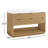 Kaiser 55" Marble Top Single Sink Bathroom Vanity-336541924