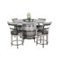 54" Round Wine Barrel Pub Table Set