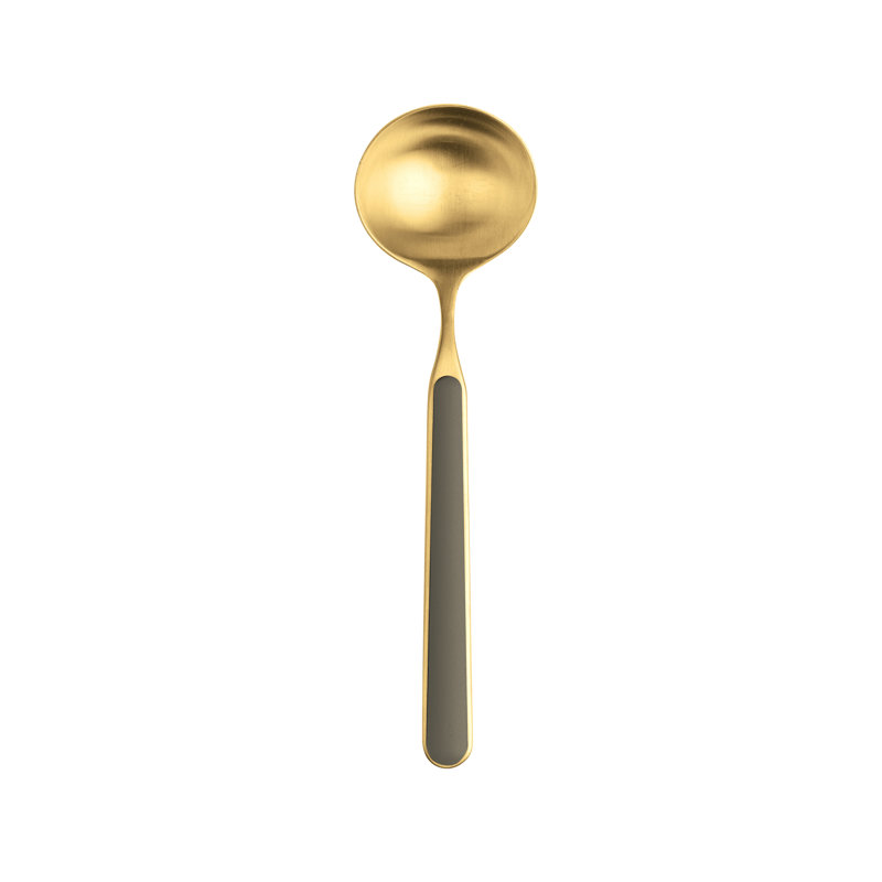 Louche en acier inoxydable Fantasia Ice Oro, Vicuna