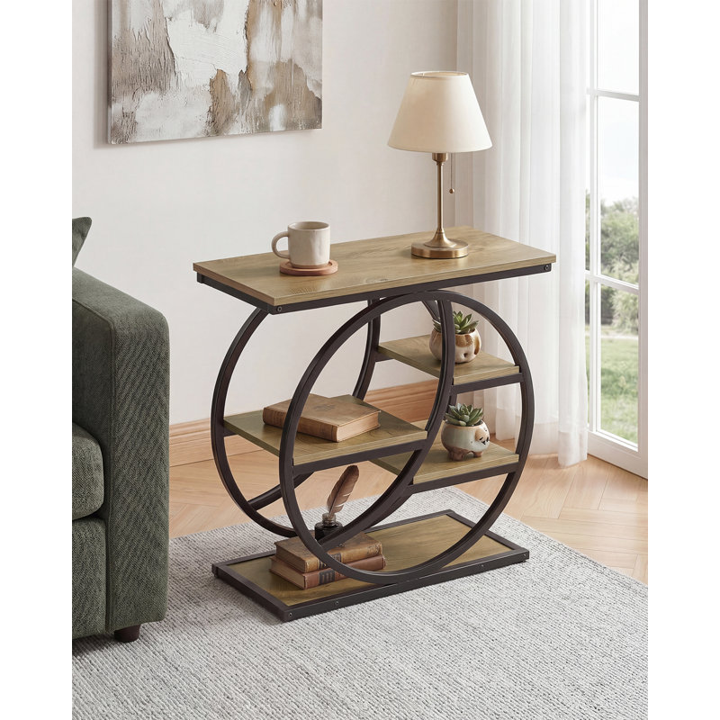 Pedestal End Table