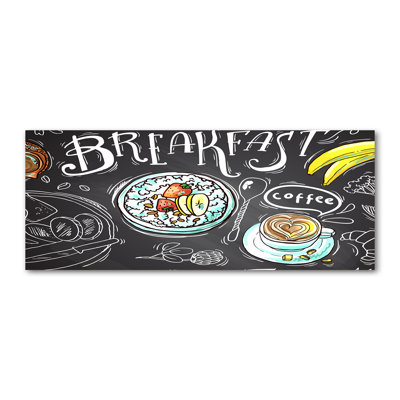 Breakfast - Wrapped Canvas Print