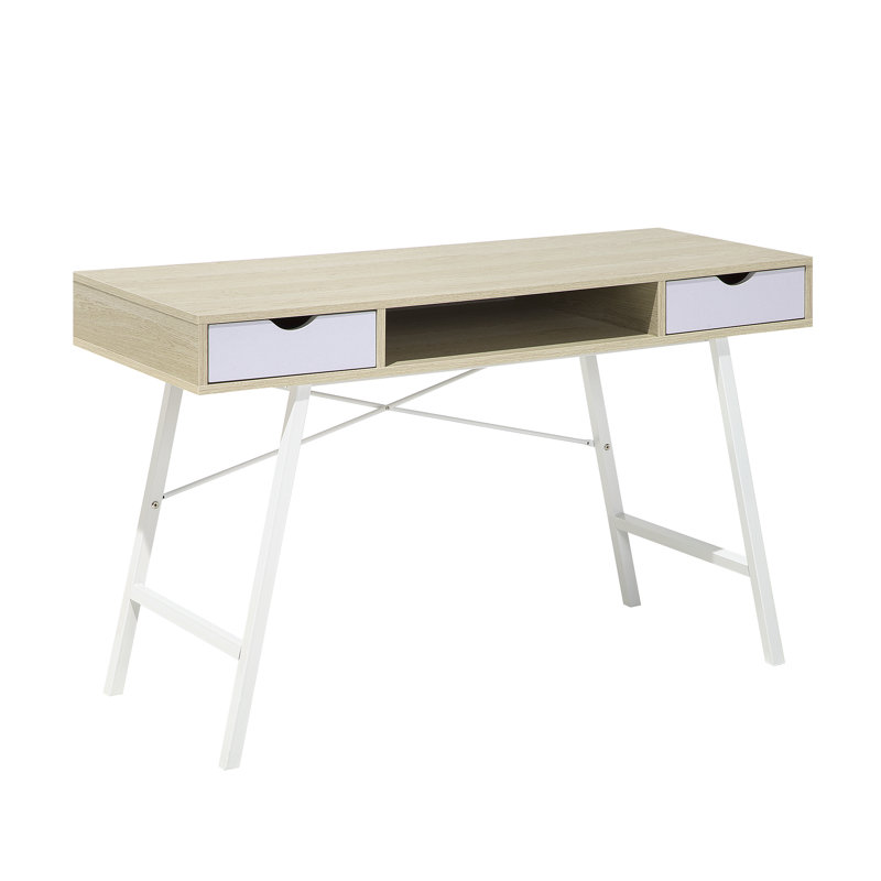 Abram Metal Base Writing Desk