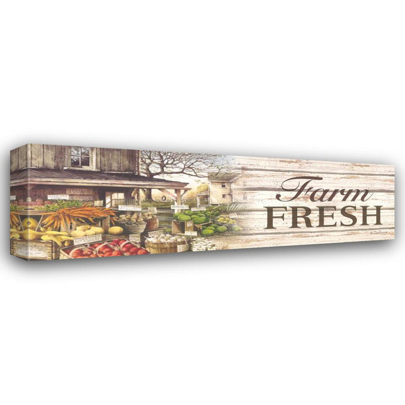 Farm Fresh, 8" H x 24" W