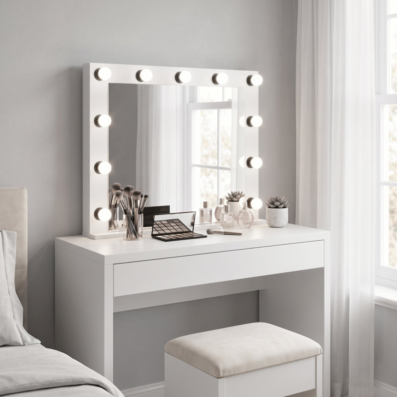  Miroir de maquillage lumineux Boahaus Sivas