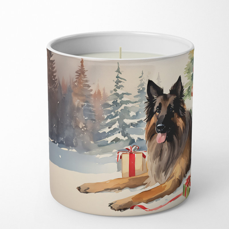 Bougie de soja décorative belge Tervuren Cozy Christmas