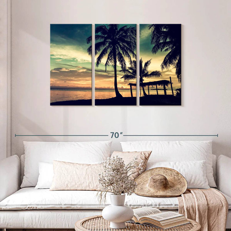 Gillard Silhouette Sunset, 28" H x 45" W