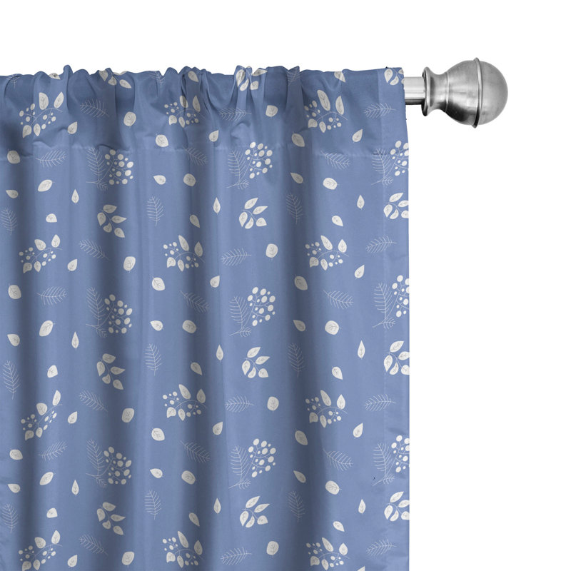 Rideaux à 4 panneaux Bungalow Rose, L 56 po x L 95 po
