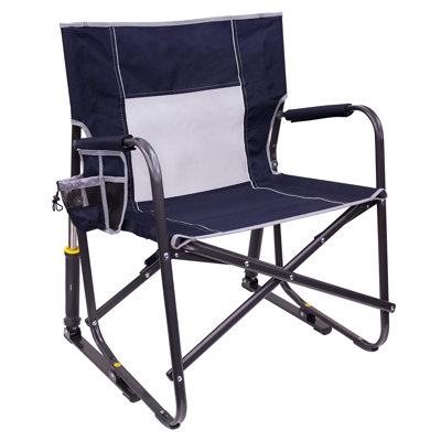 Chaise berçante pliante portative pour l'extérieur et chaise de camping Freestyle Rocker XL