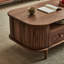 Table de bout en noyer noir