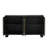 Black Sideboard With A Frame And Adjustable Shelves Large Storage In Framework