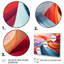 «Blue Red Fractal Spiral I», reproduction sur toile-792649312-792649319