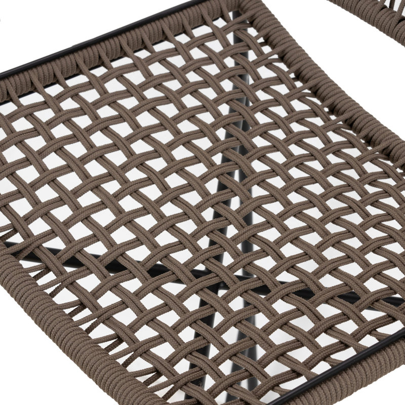 Tabouret de bar Segal, H 31,38 po, Corde de terre