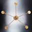 Lustre linéaire moderne à 5 lumières Misato