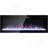 60 Inch Recessed Ultra Thin Tempered Glass Front Wall Mounted Electric Fireplace With Remote And Multi Color Flame & Emberbed, LED Light Heater-620035756