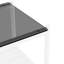 2 tables de bout pour le salon, verre trempé gris et L 19,1 po x l 15,51 po H 20,71 po, capacité de charge de 110 lb, surface lisse et table de 2, mobilier de pièce, apparence élégante-1852241984-1852242043-1852242046