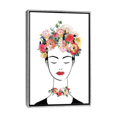 «Flower Crown Frida II» par Isabelle Z - impression d'art graphique