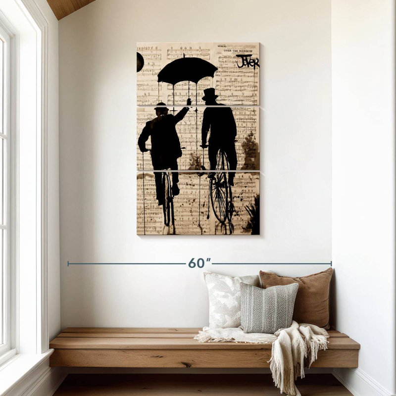 Senne le parapluie, H 45 po x l 28 po