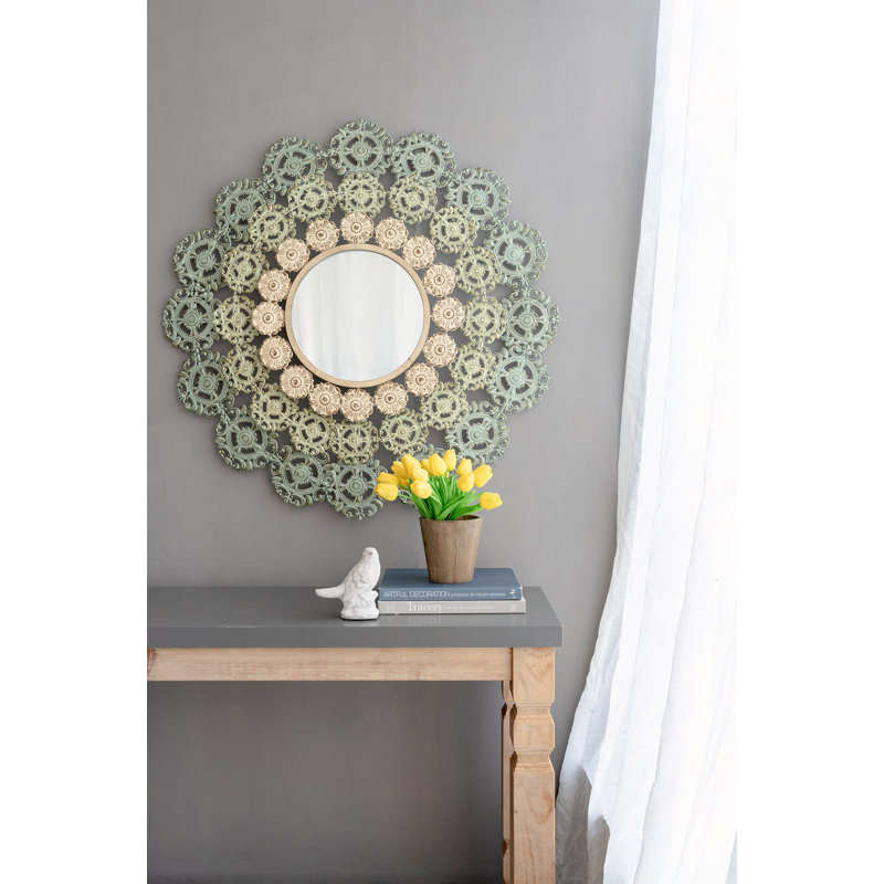 Miroir médaillon D38 x 3,5 po Mcguire