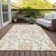 Sokaina Washable Floral Indoor / Outdoor Rug