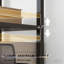 Bureau d'écriture, petit bureau d'ordinateur avec tiroirs en tissu, bureau à domicile avec tablettes réglables-1854859067-1854859065