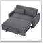 Canapé-lit convertible polyvalent avec ports USB et coussins moelleux pour le confort et la fonctionnalité du salon-1940634927