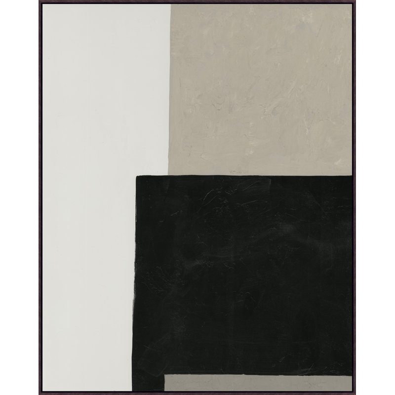 Peinture sur toile à cadre flottant «Shading Corner 1» par Christopher Kennedy