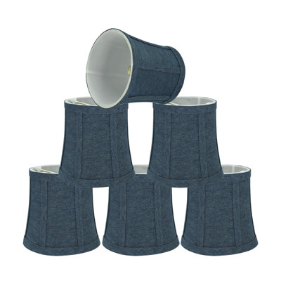 5'' H Denim Fabric Bell Lamp Shade