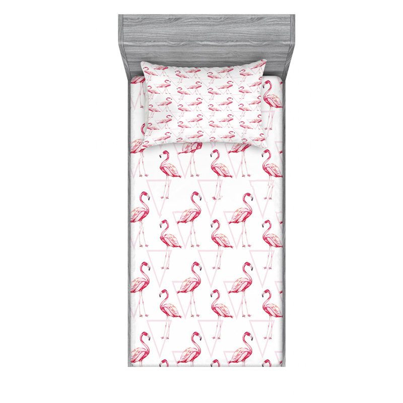 Microfiber Fitted Sheet, Twin Fitted Sheet with 1 Pillowcase