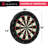 MD Sports 18-in Sisal Dartboard with Staple-Free Bullseye and Steel Tip Dart Set