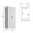 2-Piece Bedroom Set, Armoire + Dresser, White