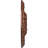 Endurathane Granada Ceiling Medallion, 19"OD x 1 1/2"P (Fits Canopies up to 7 1/8"), Hand-Painted Antique Copper Finish-28580960