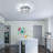 Tynayah Luxury Crystal Semi Flush Mount Ceiling Light