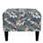 Blue Fabric With Soft And Stain - Foam Padding Birch Wood Legs, 27.73 Inches Long, 23 Wide, Ideal For Extra Seating Smooth Tapered Attractive Structured 18.81 High, Suitable Leg Relaxing
