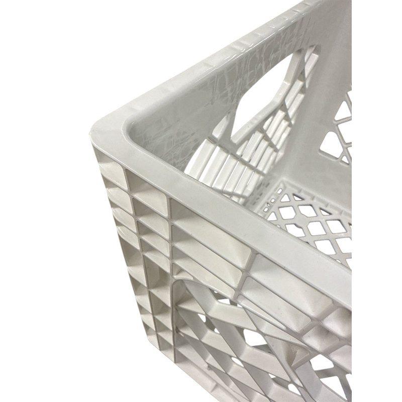 Juggernaut Storage Crate for Office Storage & Classroom Organization, 3, 18 Quart, White