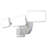 Kimimela LED Outdoor Security Flood Light with Motion Sensor-1735317698
