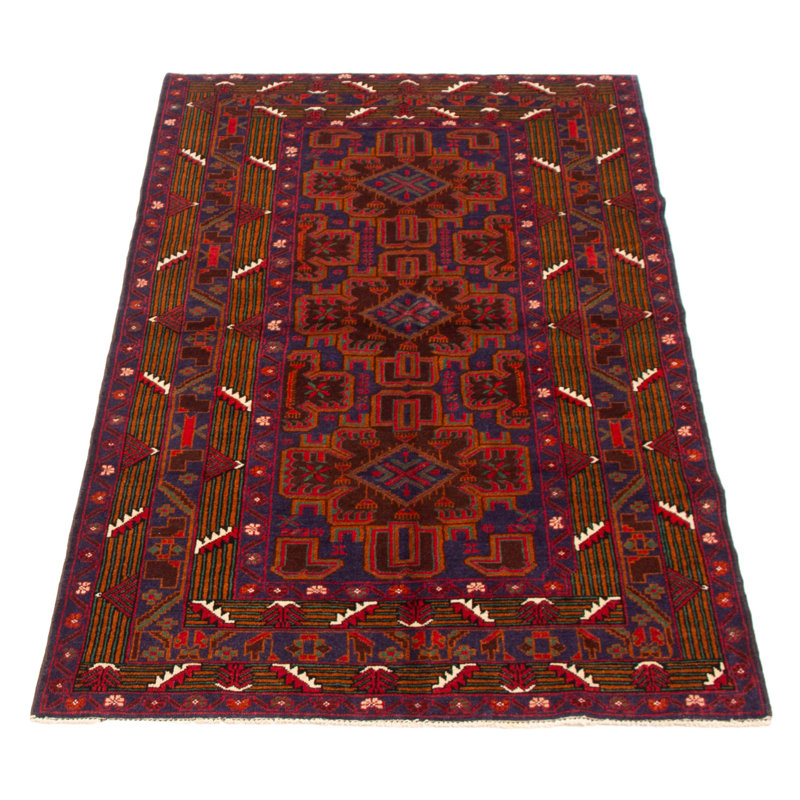 Teimani Brown Rug 3'7" x 6'4"