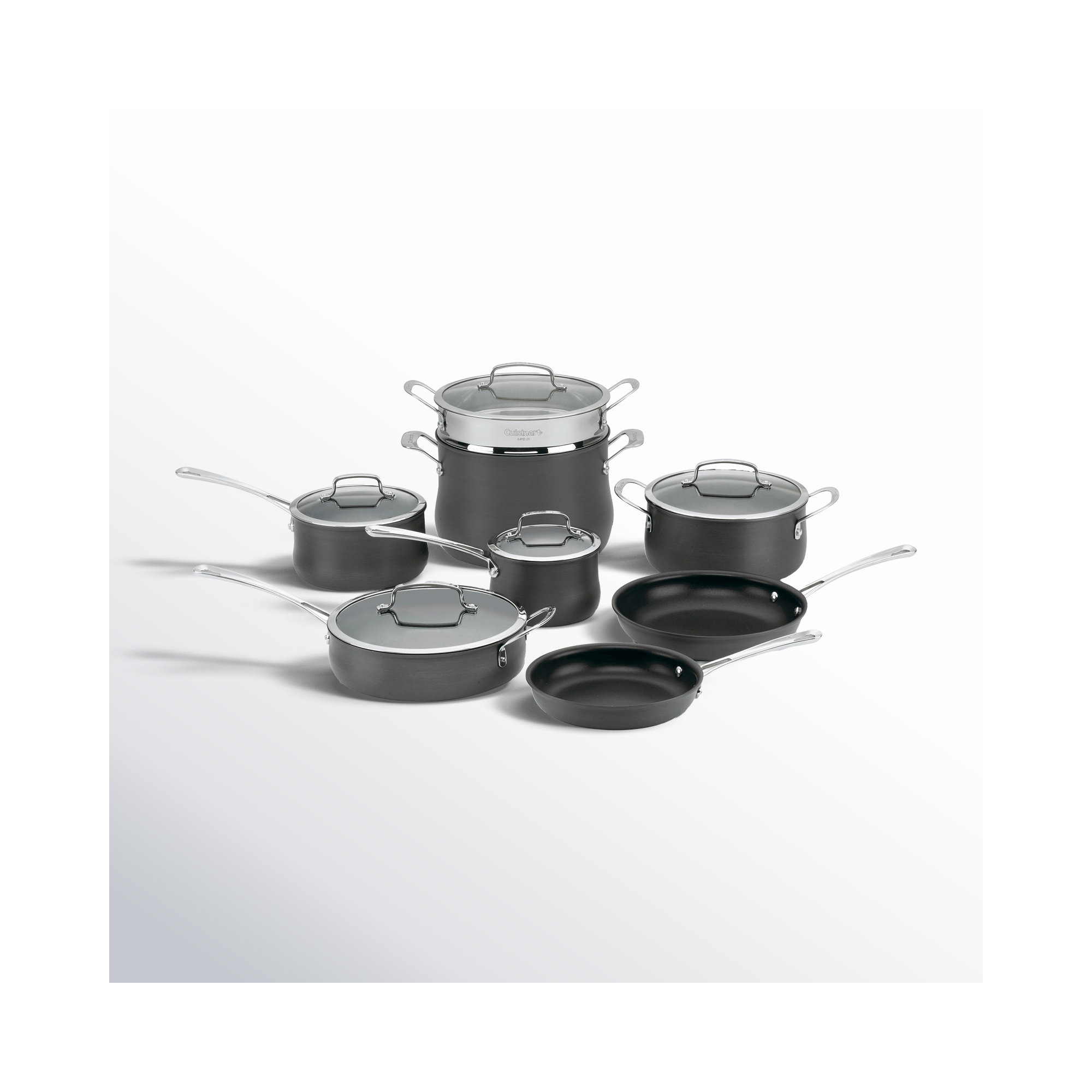 Cuisinart 13 Pieces Non Stick Hard-Anodized Cookware Set