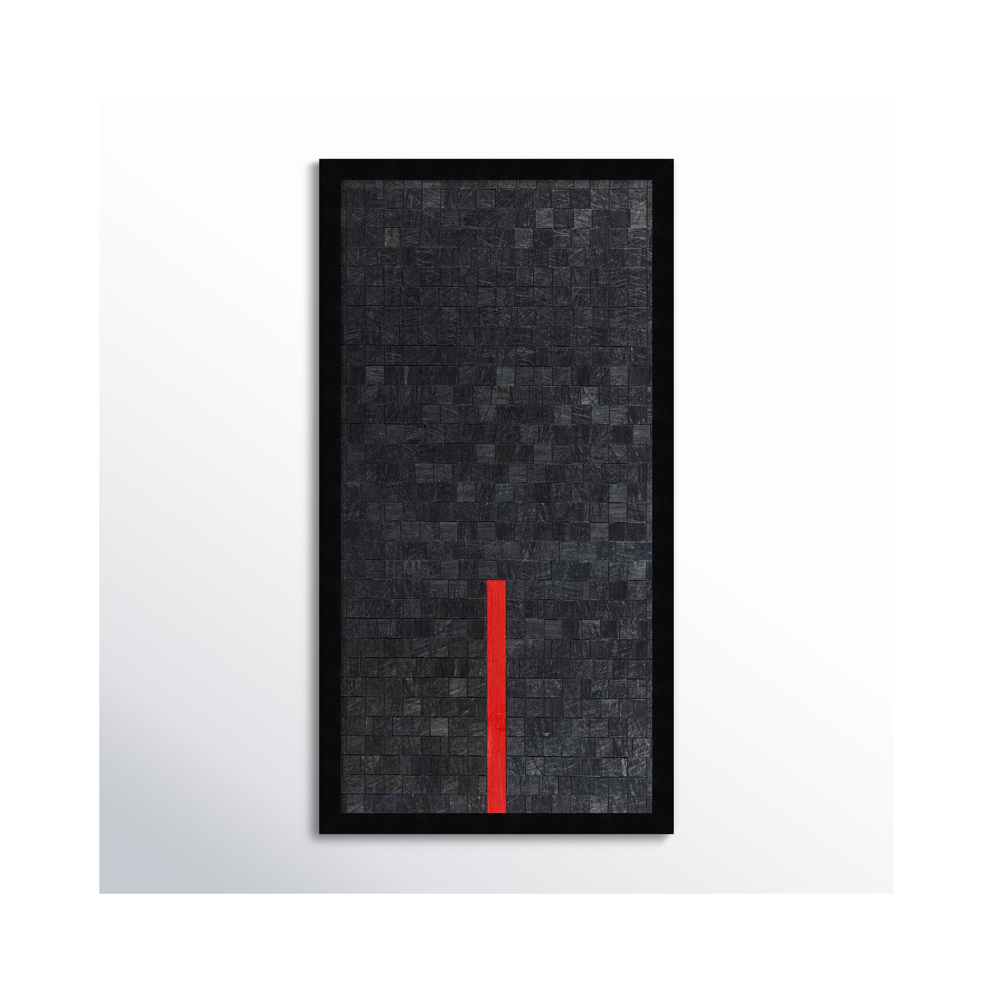 Close by Alex Dunn, Black, 25" H x 13" W