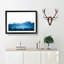 Boats in Reykjavik Iceland in Abstract - Picture Frame Painting Print on MDF-55679237-55679230