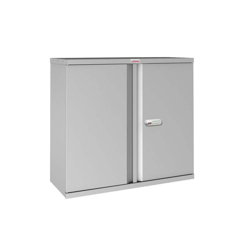 91.5cm Wide Steel File Cabinet, Grey