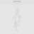 Alumina 9 - Light Chalk Cluster Pendant