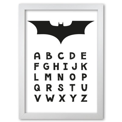 Batman Alphabet - Painting