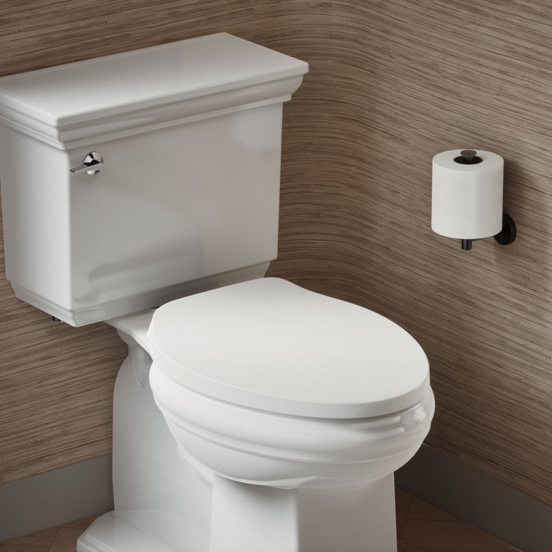 Drift Readylatch Quiet-Close Toilet Seat, White