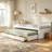 Daybed with  Trundle and Drawers-77361473-77361472