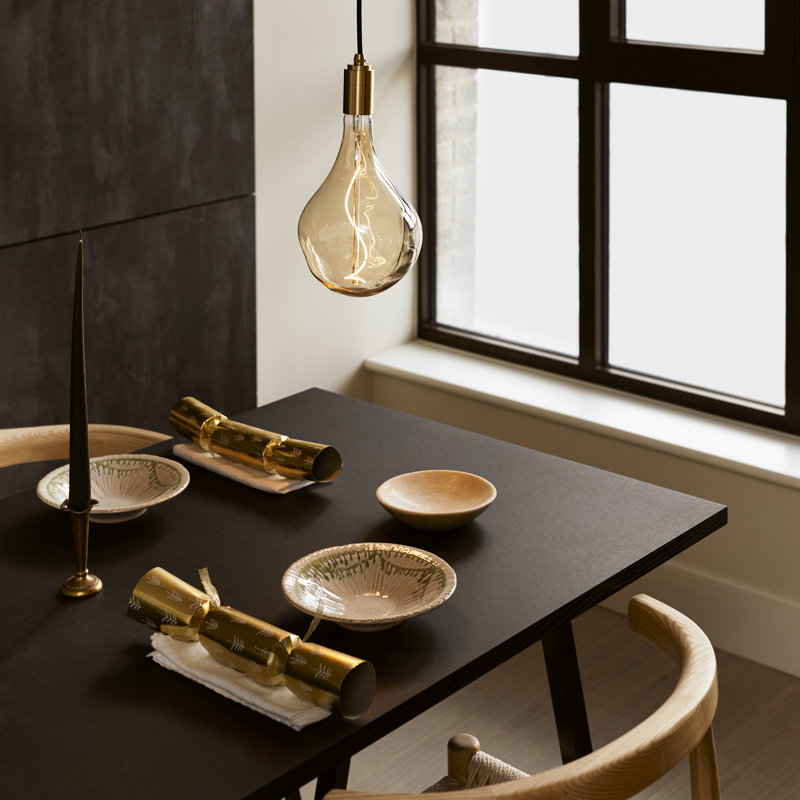 Voronoi II Pendant Light In Oak