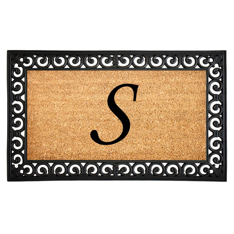 Tapis d'entrée 18 po x 30 po antidérapant, S