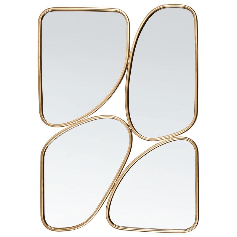 Abdyl Metal Round Mirror