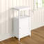 Solid Wood Freestanding Bathroom Cabinet