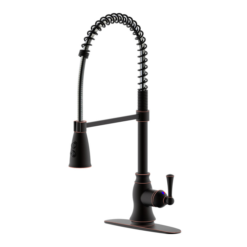 Derengge 852GS-CR Pull Down Kitchen Faucet