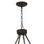 Farrington 20 - Light Wagon Wheel Candle Style Chandelier-1936333762